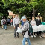 Serving Food to Homeless People 5 Reporting on TAKIDASHI Soup kitchen09